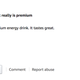 A review from Rich Energy’s Amazon listing. I’m not inclined to agree.